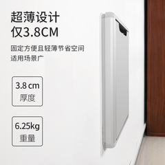 Hidden folding shoe changing stool Multifunctional household wall-mounted ultra-thin entrance shoe cabinet invisible folding stool hardware