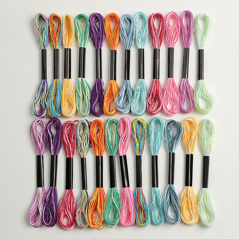 12 색 세그먼트 염료 * 24 봉지