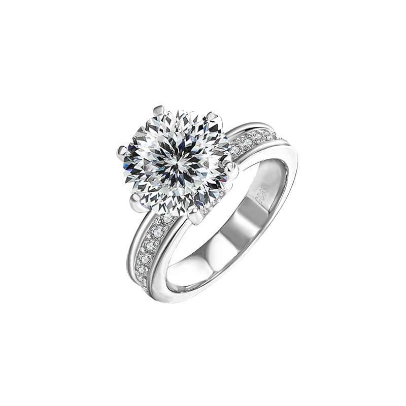 Anillo de diamante de 5 quilates de diamante al por mayor