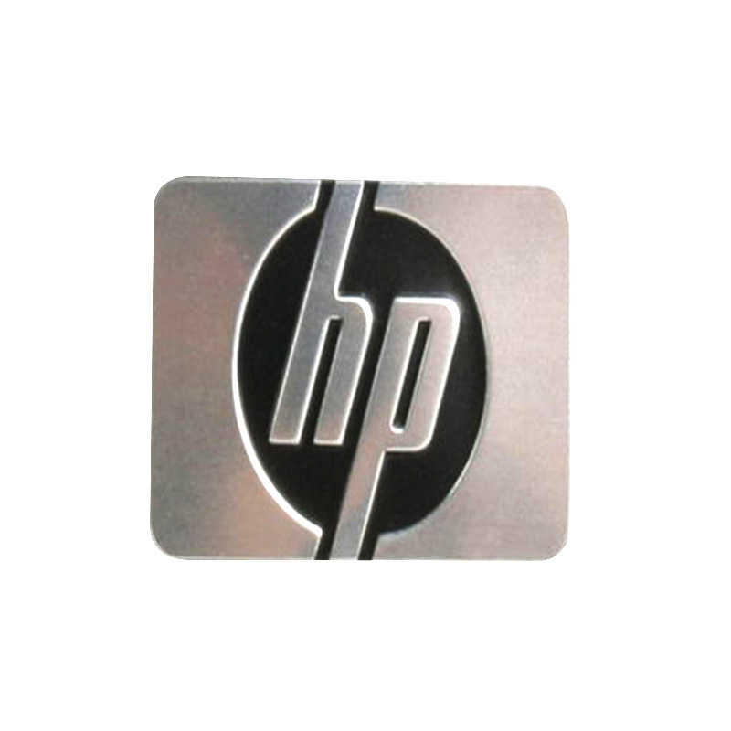 厂家直销印刷香水瓶冲压标签铭牌  油压高光冲压标牌