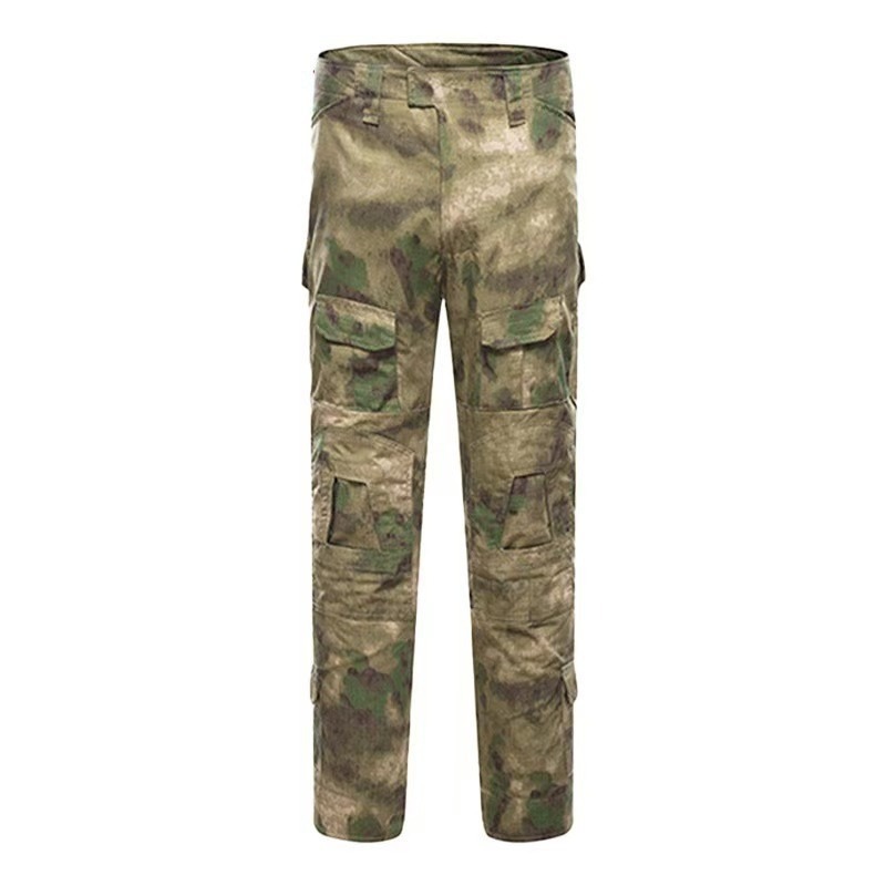 Camouflage travel trousers