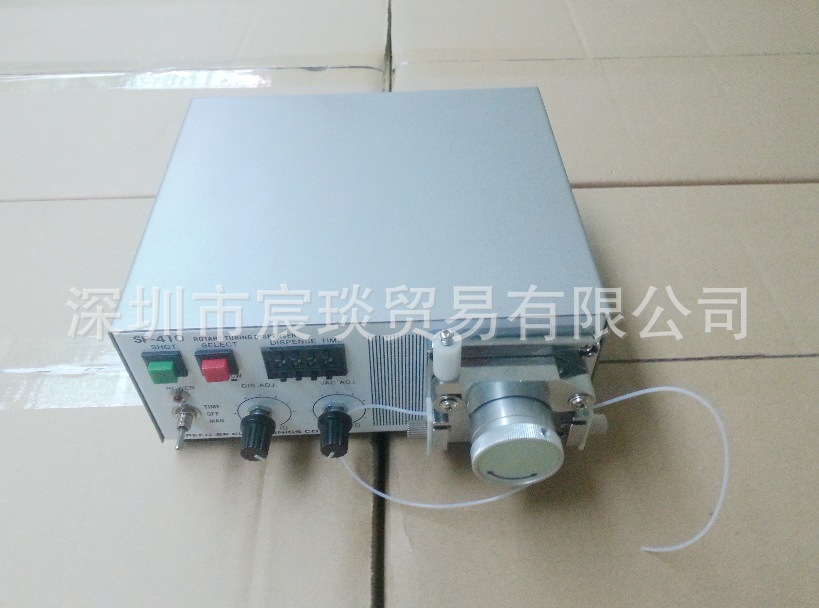 蠕动式点胶机 SP-410精密快干胶点胶机 高精密管道型吐胶机