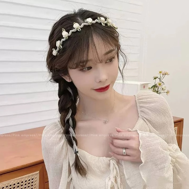 21 cintas de rosas blancas