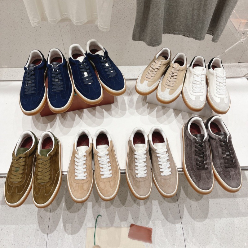 Authentic Leather Trainers For Couples Spring And Autumn Sneakers_voghion.com