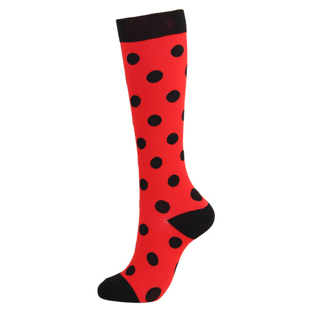 Bicycle Compression Stockings Pregnancy Stockings Sports Socks for Men and Women Hiking Running Socks -Mmhg