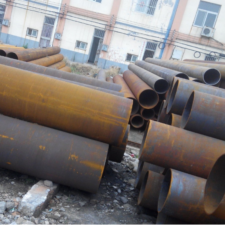 库存千吨 16mn钢管厂457*10 16mn合金钢管厂 16mn无缝钢管377*10