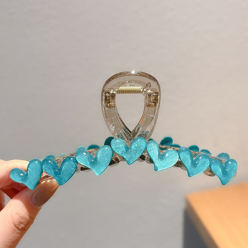 Clip de agarre, gran cantidad de cabello, horquilla esmerilada, horquilla simple, horquilla de tiburón, nuevo y exquisito tocado de alta gama, horquilla femenina