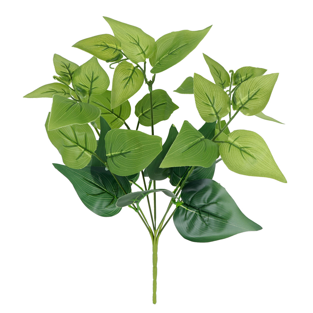 undefined7 simulation Scindapsus Mosaic Green Leaf simulation Evergreen goods in stock wholesaleundefined
