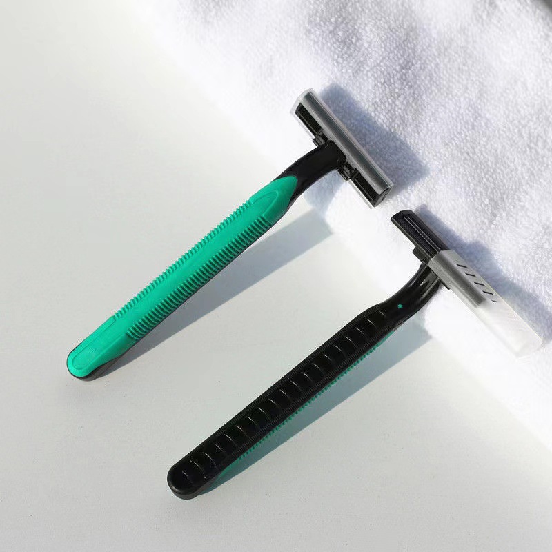 Handheld razor for traveling stainless steel