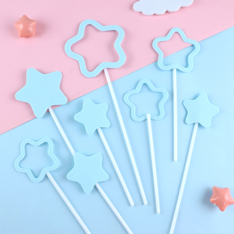 Set de 8 piezas EVA hueco penta-azul 10 sets