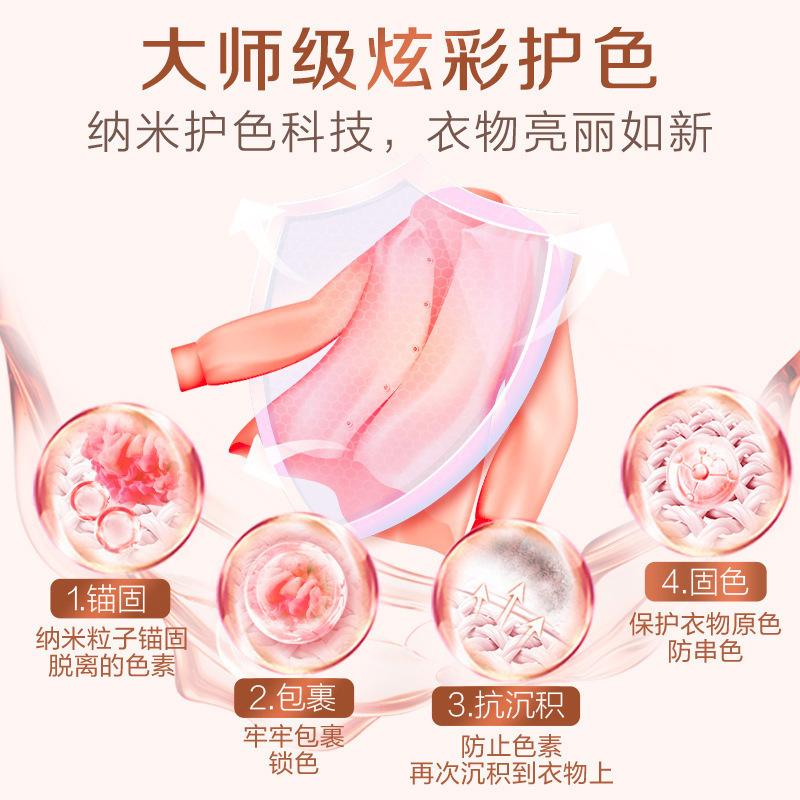 立白洗衣液立白大师香氛袋装100g香水味洗衣液整箱批家用量批正品|undefined