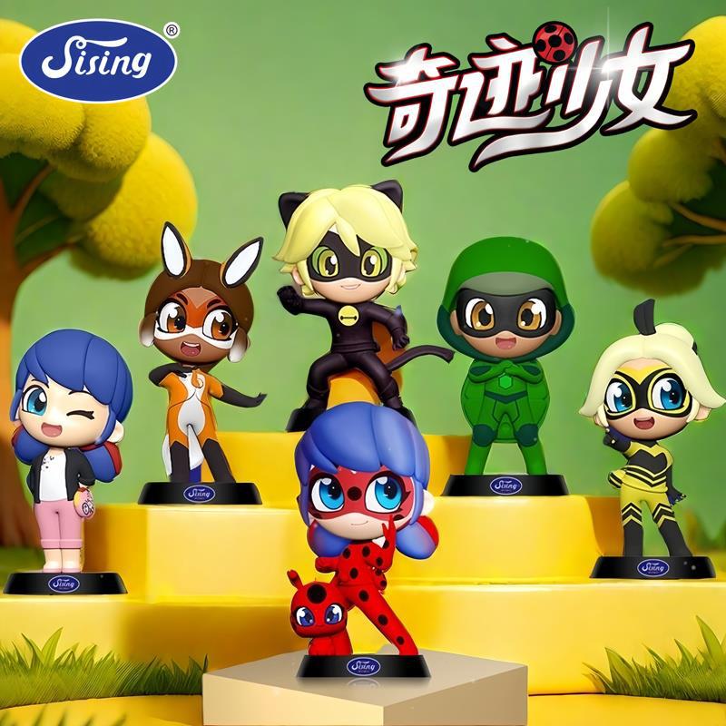 Sicheng Zhishan Miracle Girl City Hero Q Cute Blind Box Doll Ornament Hand Model Children's Toy