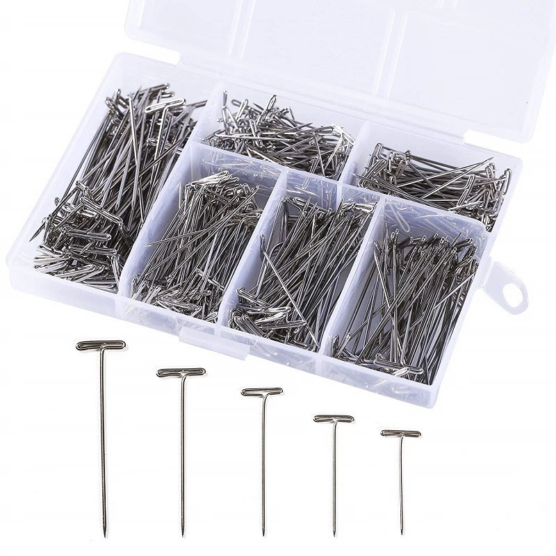 Фабрика прямых продаж Набор игл для позиционирования несколько спецификаций металлическая Т-образная игла для парика игла для волос