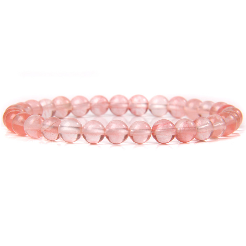 18g Weight Bracelets Classification Natural Stone Chain Material 1 Piece Quantity Holiday, Daily Occasion natural stone Material Round Pattern Unisex Gender Beaded Design Casual, Simple Style Style Casual Simple Style Round Natural Stone Wholesale Bracelets 12