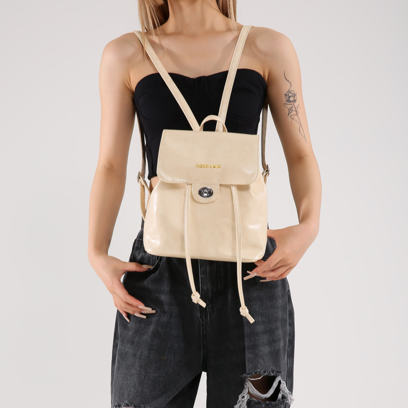 Moda coreana portátil bolso de cubo para mujeres 2024 nueva bolsa de viaje de bloqueo de aire extranjero mochila de ocio