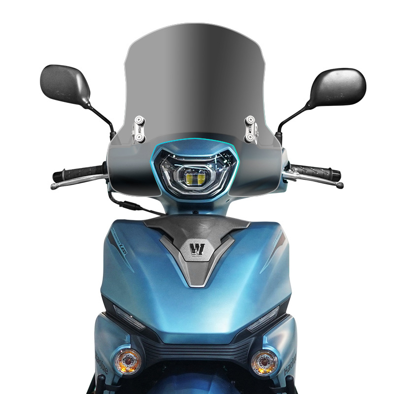 Ветровое стекло темное ромбовидное 30см