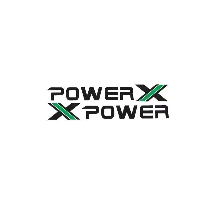 POWER Car | HYT Lamp eyebrow - pair-black-text-green-label-35x5-cm-any-position