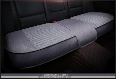 Seat cushion, seat cover: seasons universal single-piece seat cover factory - rear-elegant-gray