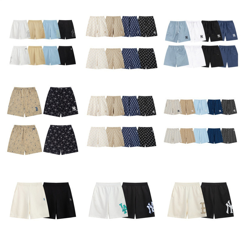 2025 New Summer Shorts Mlb Men's and Women's Loose Casual Pants