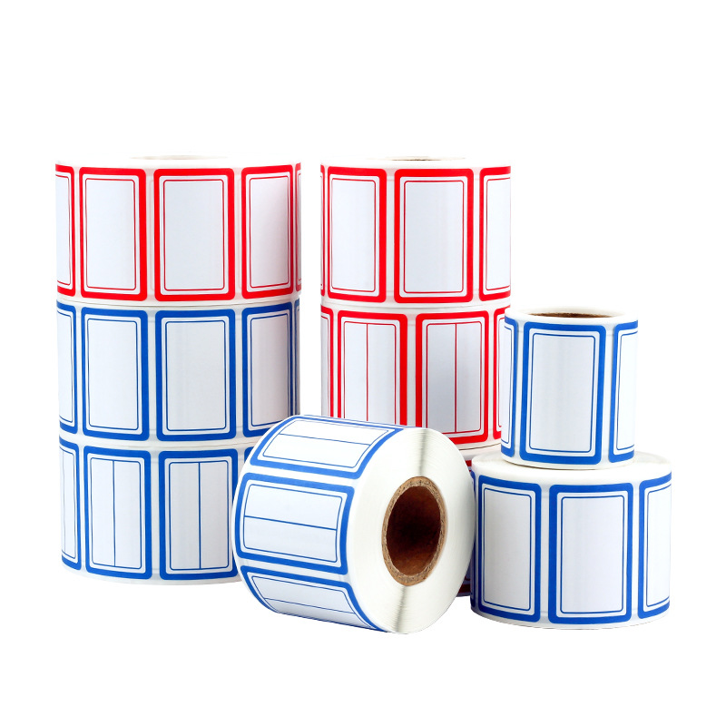 Rollo de flores de cerezo etiqueta adhesiva pegatinas impermeables precio de papel pegatinas de nombre pegatinas escritas a mano papel de etiqueta autoadhesivo