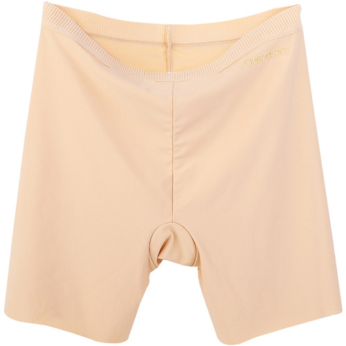 Safety pants ice silk breathable seamless boxer briefs for women high waist cotton crotch plus fat extra large size shorts