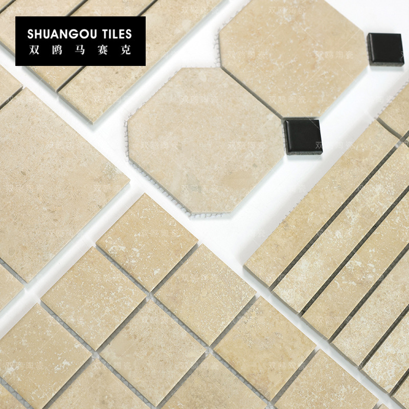 Double Oule Lime Stone Mosaic Bathroom Kitchen Ceramic Tiles Balcony Cafe B&B Restaurant Interior Wall and Floor Tiles Double Oule Lime Stone Mosaic Bathroom Kitchen Ceramic Tiles Balcony Cafe B&B Restaurant Interior Wall and Floor Tiles
