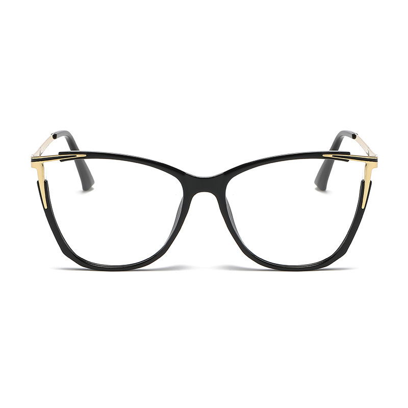 新しいファッションの猫の目のすっぴんのメガネのフレームは個性の変色を回復します。