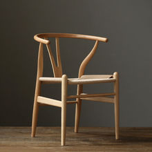 北欧实木餐椅子y椅餐椅休闲实木椅子凳子靠背椅现代简约创意椅子