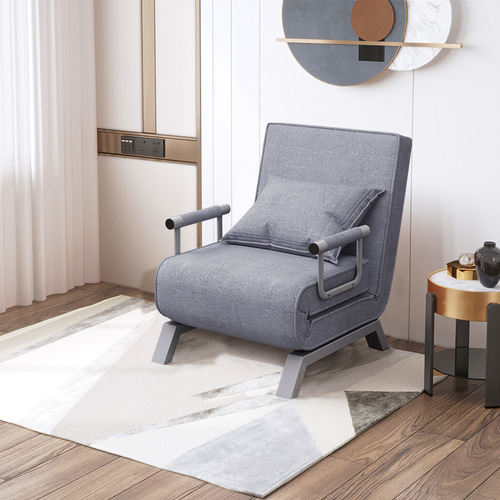 Wholesale leisure sofa chair dual-purpose foldable sofa bed office lunch bed balcony bedroom study sofa does not occupy