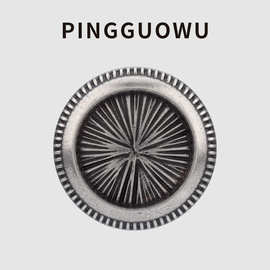 【现货批发】PINGGUOWU韩国进口环保金属钮扣高定服装纽扣扣子