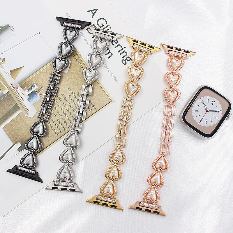 For Apple Watch Steel Band iwatch45678/SE Generation Smart Watch Band New Bracelet Leather Rope Woven Style