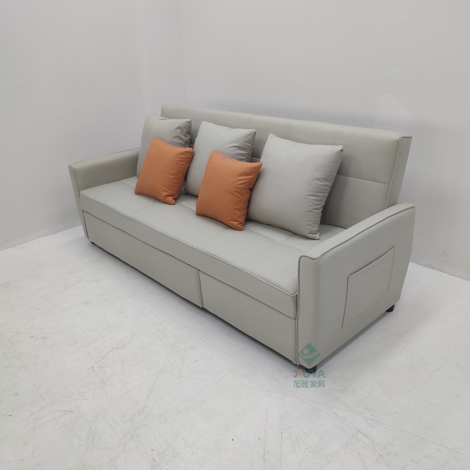 Sofá cama moderna y simple doble propósito plegable tipo casa pequeña sofá cama multifuncional