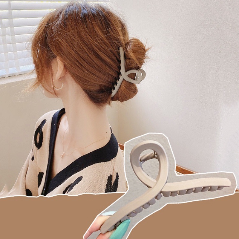 女性用ヘアピン、高級感のある韓国東大門と同じスタイルのヘアピン、後頭部のシャーククリップ、女性用ヘアアクセサリー|undefined