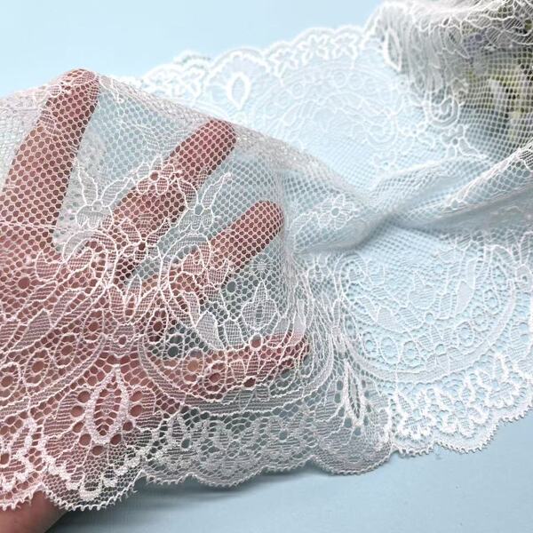 lace elastic wedding dress
