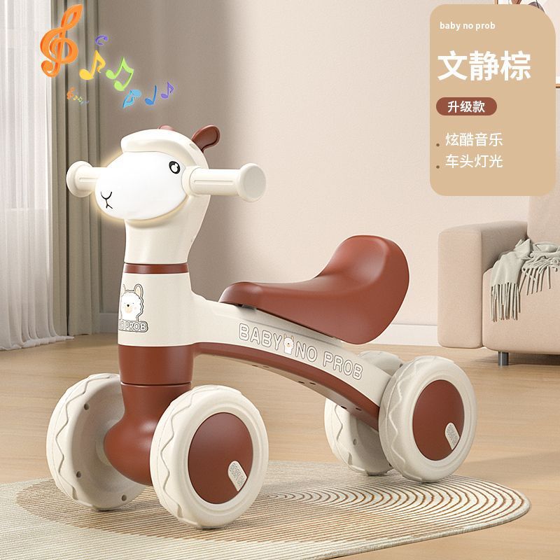 ペダルなしの子供用バランスカー、1～3歳のベビースクーター、子供用スクーター、幼児用スクーター、四輪|undefined