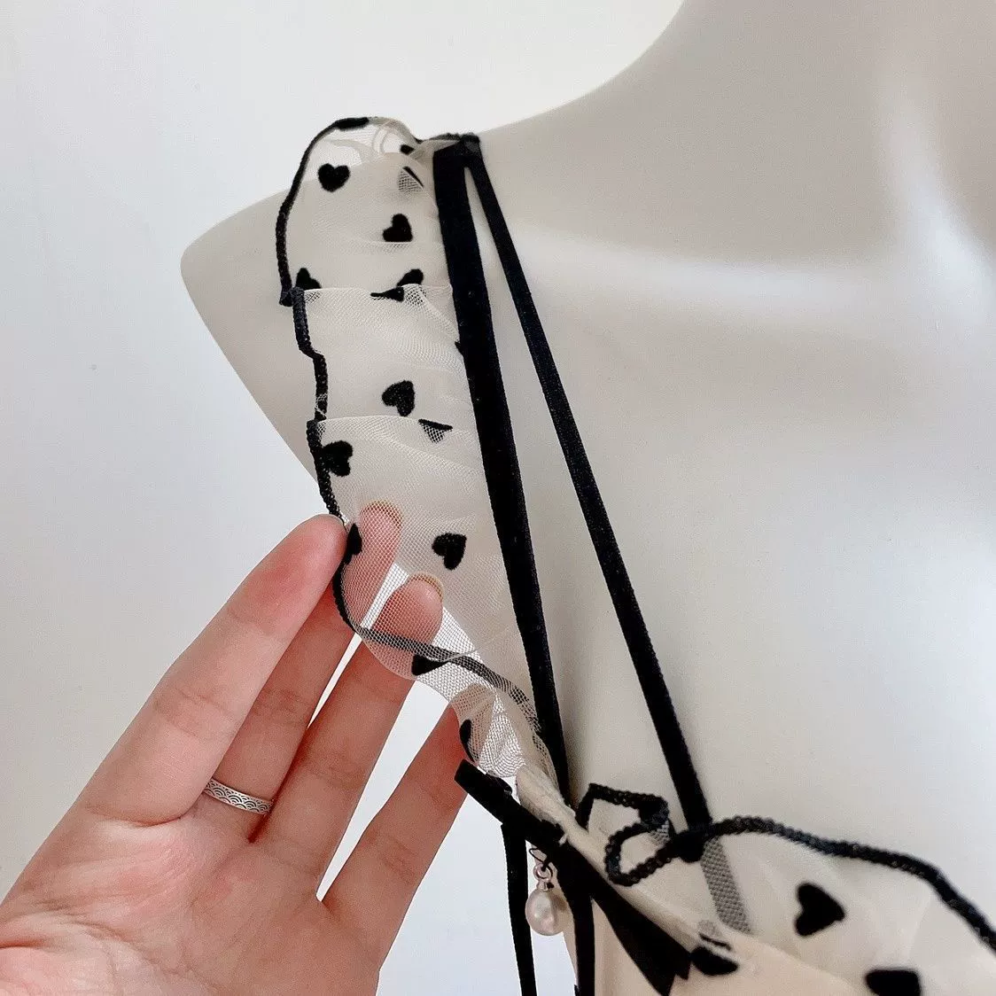 Cute push up bra, comfortable wireless bra, french style