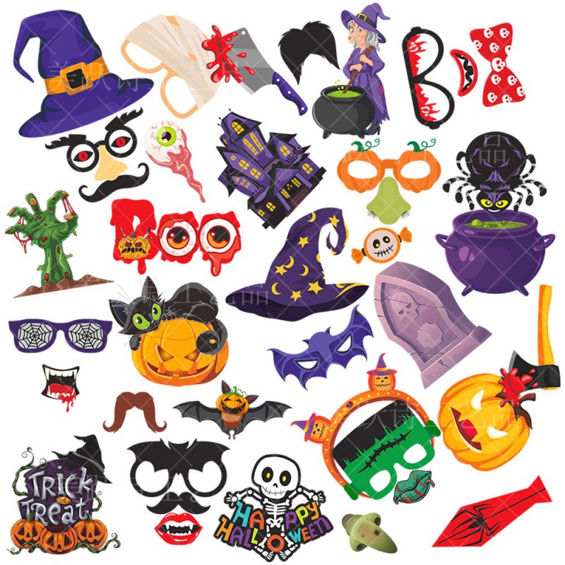 Fabricantes al por mayor decoración de Halloween accesorios fotográficos calabaza sombrero de bruja artículos fotográficos decoraciones Halloween disfraz