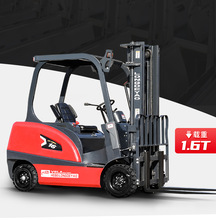 龙德耀1.6吨电动叉车 锂电池全电动堆高车 平衡重式搬运电力叉车