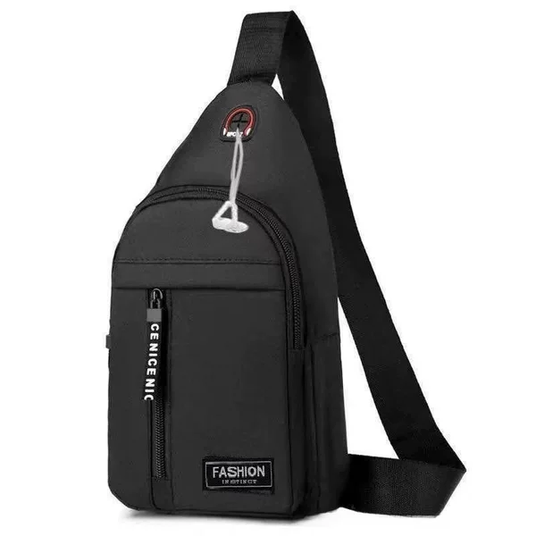 [Same Day Delivery] New Fashion Trend Shoulder Crossbody Bag for Men Large Capacity Casual Sports Men's Bag Chest Bag Hot