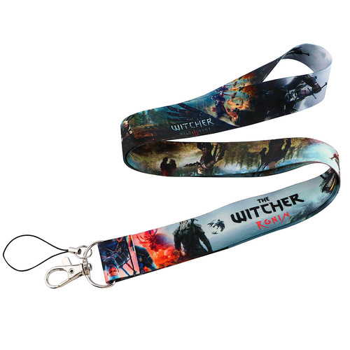 Rhythm mobile game Demon Hunter mobile phone rope work ID USB flash drive mobile phone tag key chain anti-lost pendant jewelry