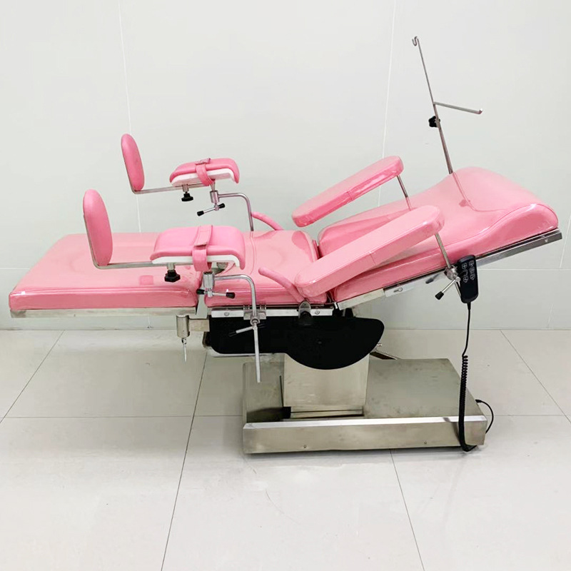 Cama de cirugía ginecológica eléctrica médica, cama de parto en espera, mesa de cirugía ginecológica de maternidad, mesa de cirugía de maternidad de examen privado, cama de maternidad amada por bebés image 4