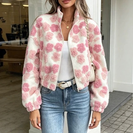 2026 autumn and winter new European and American cross-border Amazon eBay hot-selling floral jacket