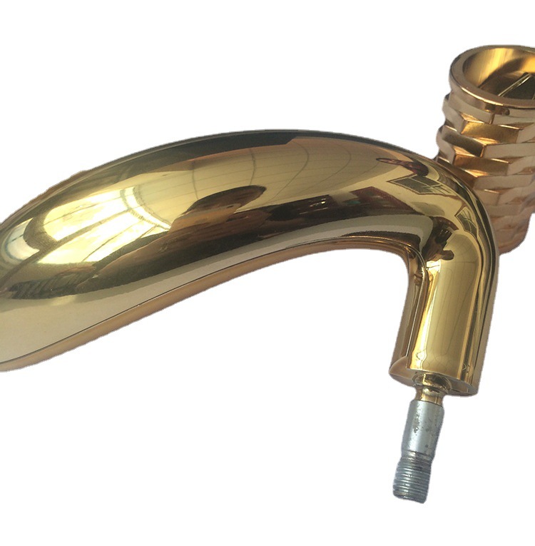 按摩器电镀白金 五金电镀厂电镀白金黄金加工 表面处理电镀金哑光