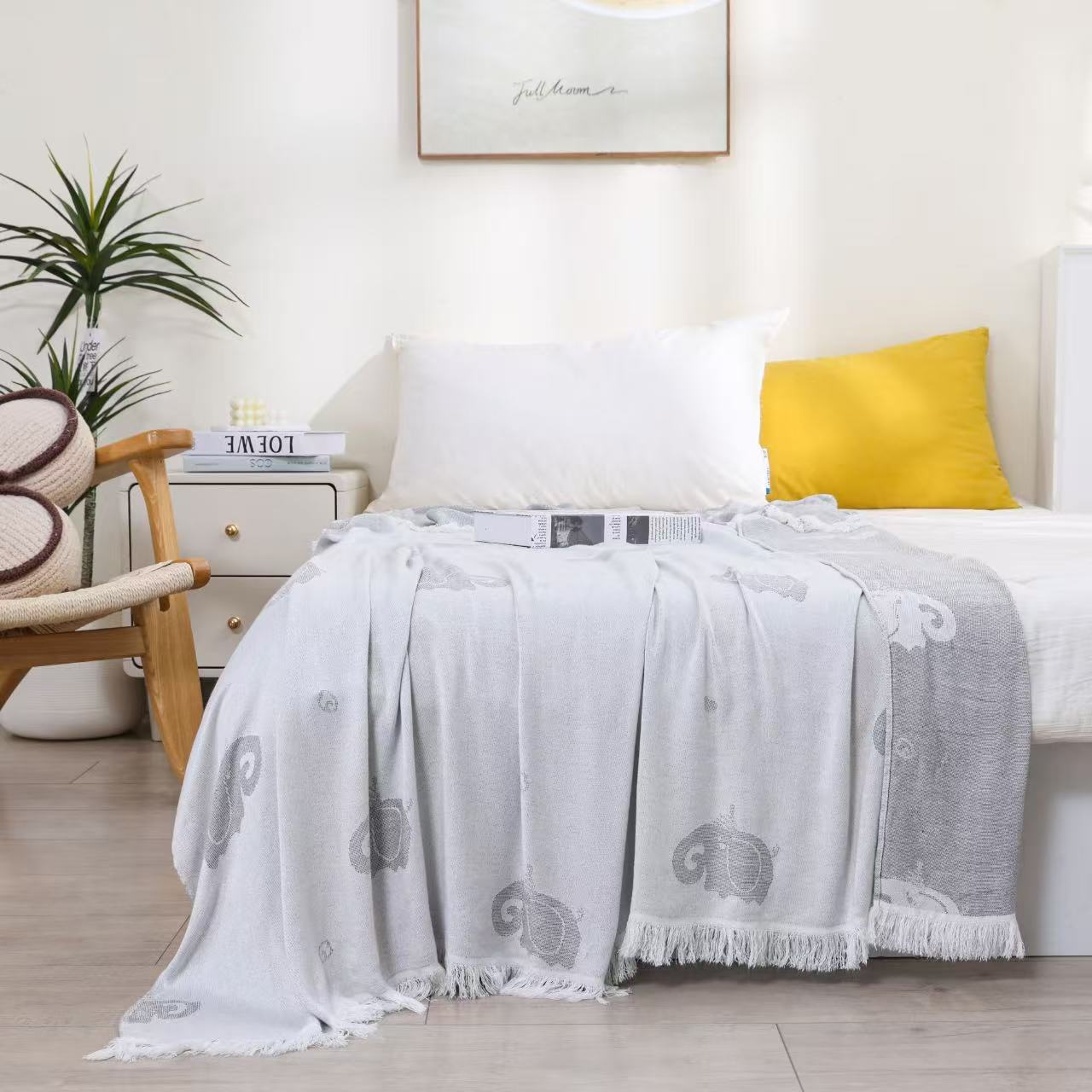 태슬 그레이 엘리펀트 150*200cm