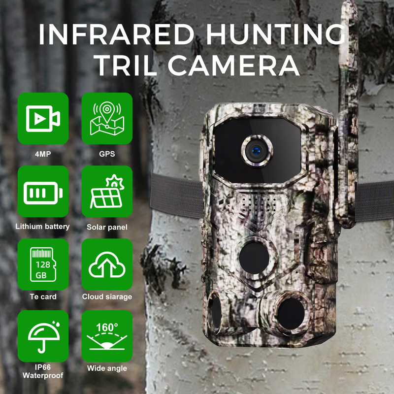 Cross-Border Amazon High-Definition Hunting Camera Wifii Wild Animal Monitoring Infrared Night Vision Tracking Hunting Camera Cross-Border Amazon High-Definition Hunting Camera Wifii Wild Animal Monitoring Infrared Night Vision Tracking Hunting Camera