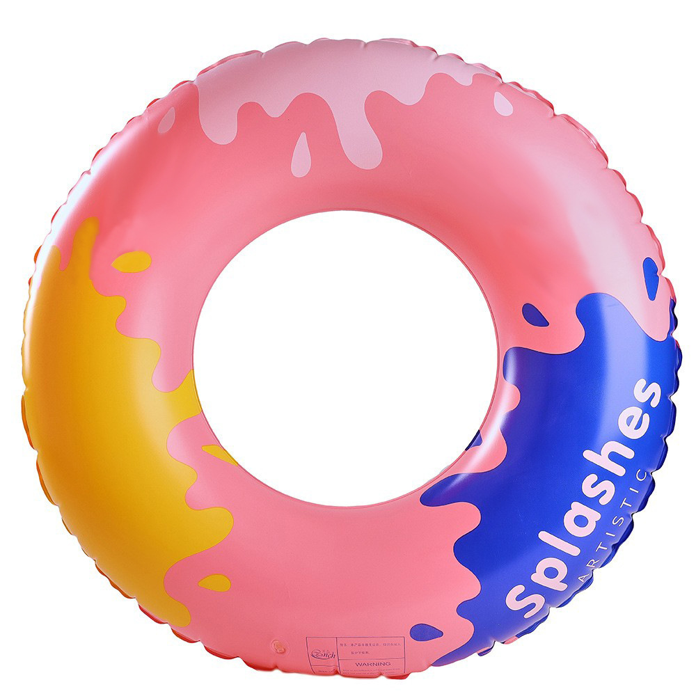 Xiaoxiao ins red inflada engrosada círculo de natación colorido círculo de brazo adulto para aumentar el círculo flotante para hombres y mujeres gordos
