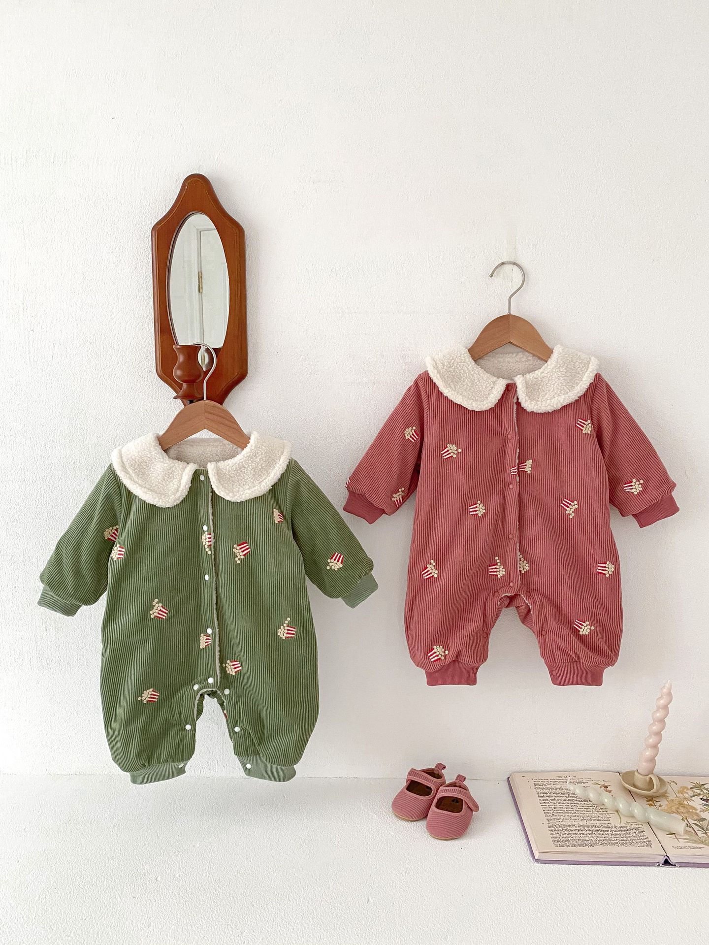 Cute Cartoon Cotton Baby Rompers display picture 1