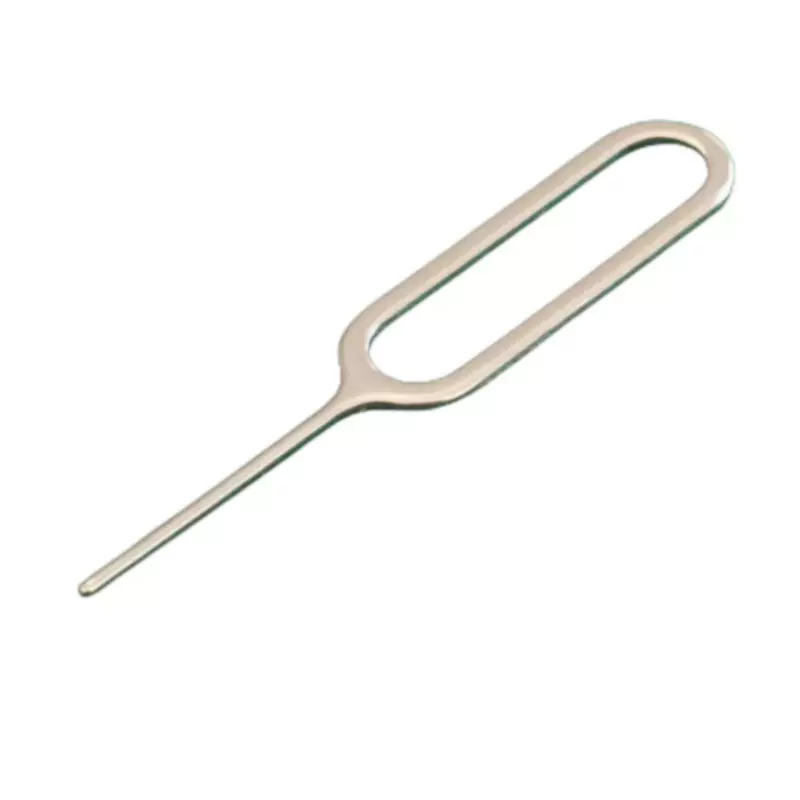 源头工厂供应不锈钢手机sim卡取卡针复位针手机退卡针取卡器
