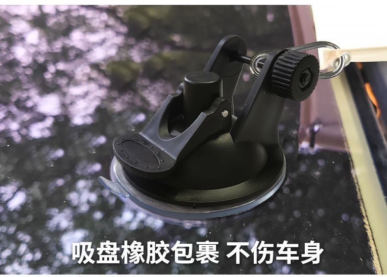 Car side awning, car roof tent, outdoor camping sunshade, camping enlarged black-coated sun and rain protection tent, convenient for vehicle use