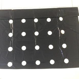 Plastic Perforated Mulch Film Pe Agricultural Export Mulch Film Black Sheet Film Thermal Insulation Perforated Film 0.95* 0m